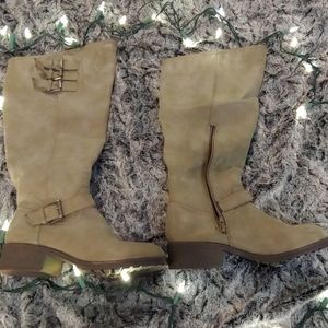 Grey Riding Boots size 9